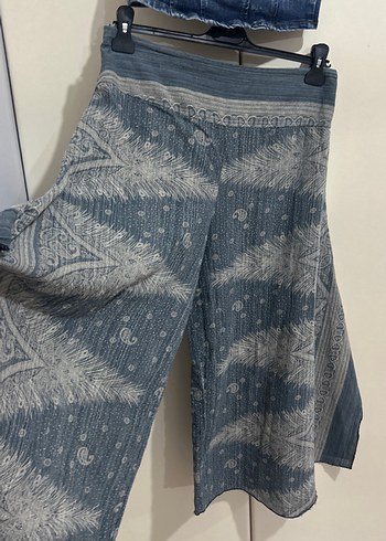 Bohem Uzun Kadın Etek - Bağlama Desenli - Görsel 2