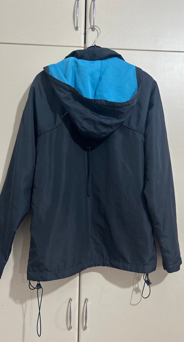 Fermuarlı Lacivert Kadın Spor Ceket - Görsel 4