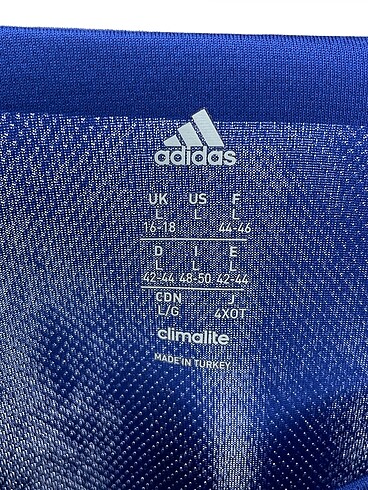 l Beden lacivert Renk Adidas T-shirt %70 İndirimli.