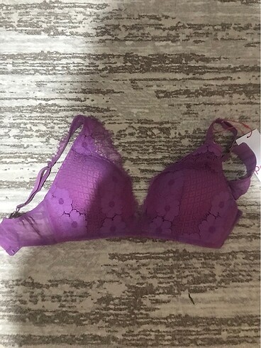 Lila Dreamy Dolgulu Push Up Sütyen