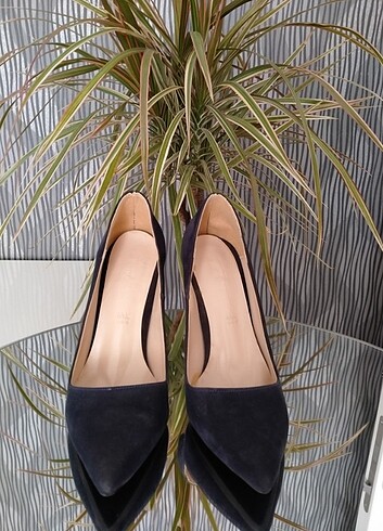 36 Beden lacivert Renk Lacivert kadife stiletto