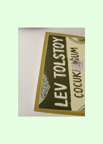 Lev Tolstoy - Çocukluğum - Görsel 5