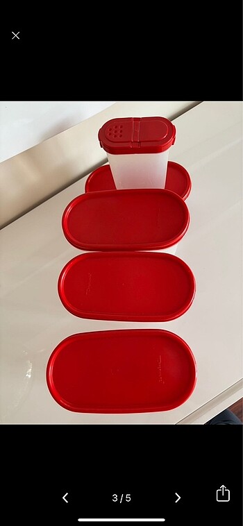 Tupperware Tupperware Erzak ve baharat kabı