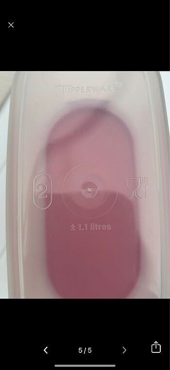  Beden Renk Tupperware Erzak ve baharat kabı