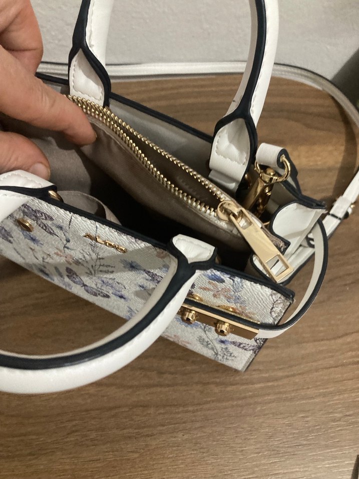 Bohem Desenli Beyaz Kadın Çanta - Görsel 3