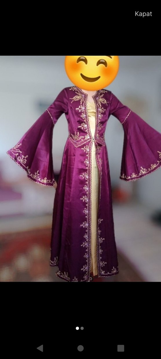 Nakışlı Uzun Kollu Kadın Bindallı - Görsel 2