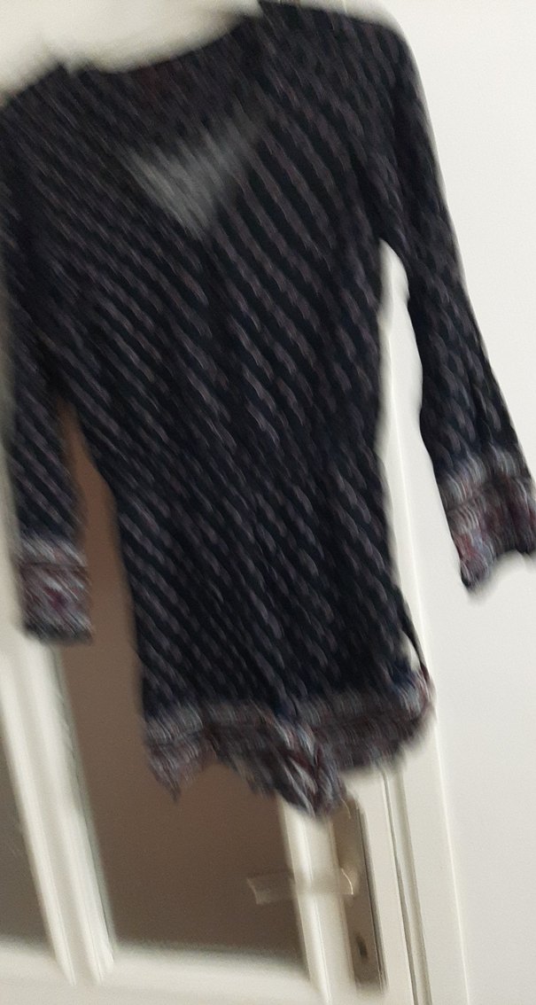 Bohem Siyah Düğmli kısa tulum - Görsel 4