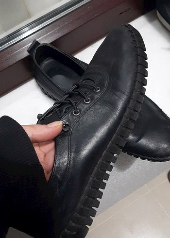 Siyah Erkek Klasik Bağcıklı Ayakkabı - Görsel 2