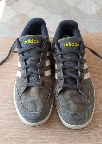 Gri Adidas Erkek Bağcıklar