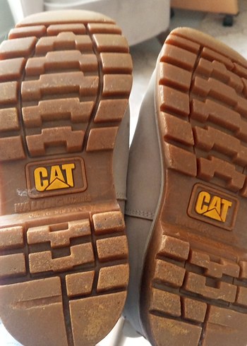 Cat Bej Erkek Ayakkabı Bağcıkları - Görsel 5