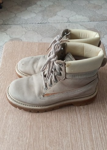 Cat Bej Erkek Ayakkabı Bağcıkları - Görsel 3