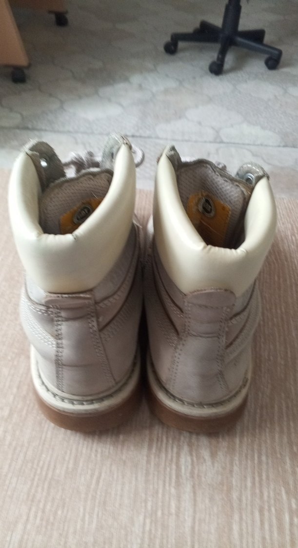 Cat Bej Erkek Ayakkabı Bağcıkları - Görsel 4