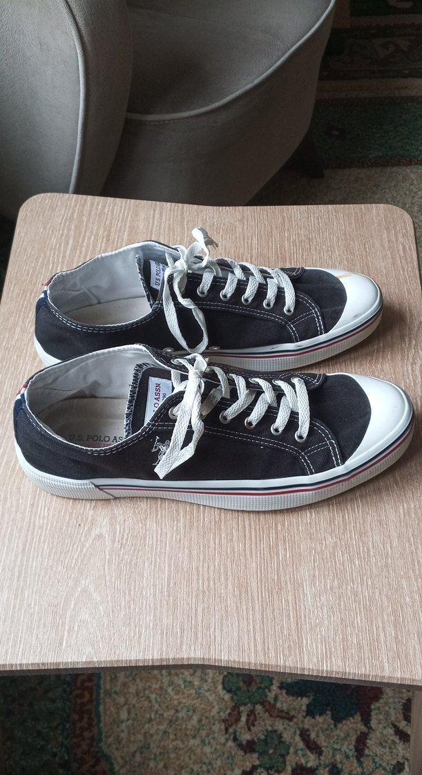 Siyah Bağcıklı Düz Tabanlı Kadın Spor Ayakkabı - Görsel 2