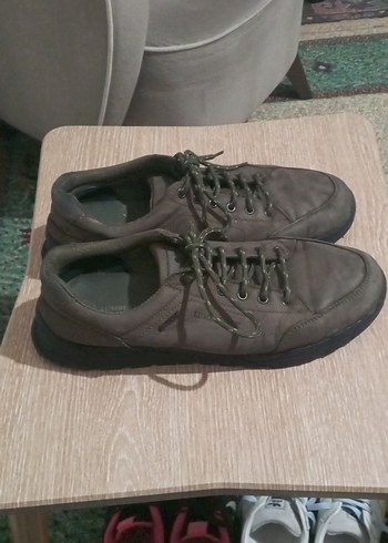 Erkek Kahverengi Spor Ayakkabı Bağcıkları - Görsel 2