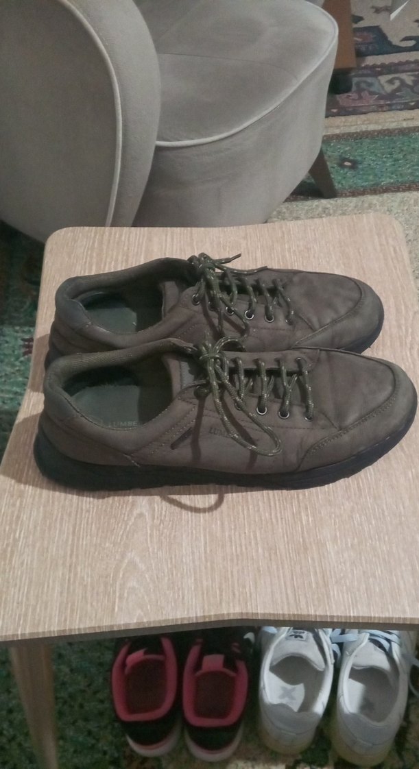 Erkek Kahverengi Spor Ayakkabı Bağcıkları - Görsel 2