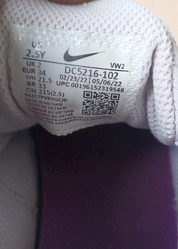 Gri Beyaz Kadın Spor Ayakkabı Velcro Detaylı - Görsel 5