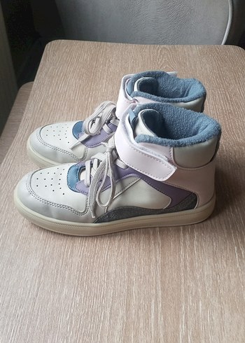 Kız Çocuk Beyaz Tie-Dye Sneakers - Görsel 3