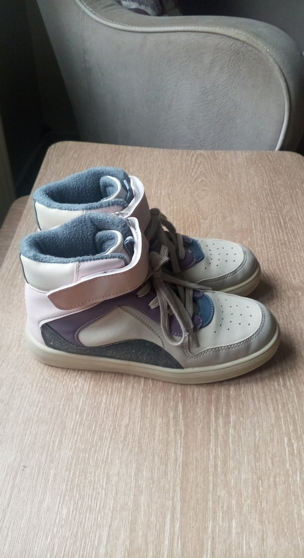 Kız Çocuk Beyaz Tie-Dye Sneakers - Görsel 2