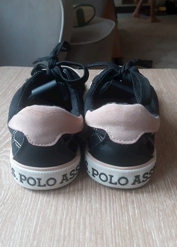 37 Beden siyah Renk Siyah USPA Kadın Spor Ayakkabı Velcro
