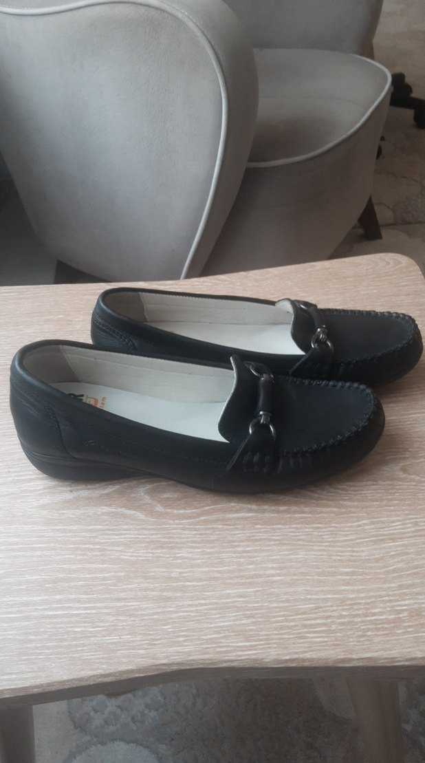 Greyder Kız Çocuk Gri Tokalı Loafer Ayakkabı - Görsel 3