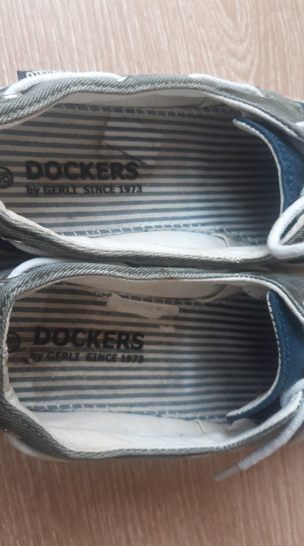 Dockers erkek Çocuk Denim Gri Bağcıklı Ayakkabı - Görsel 5