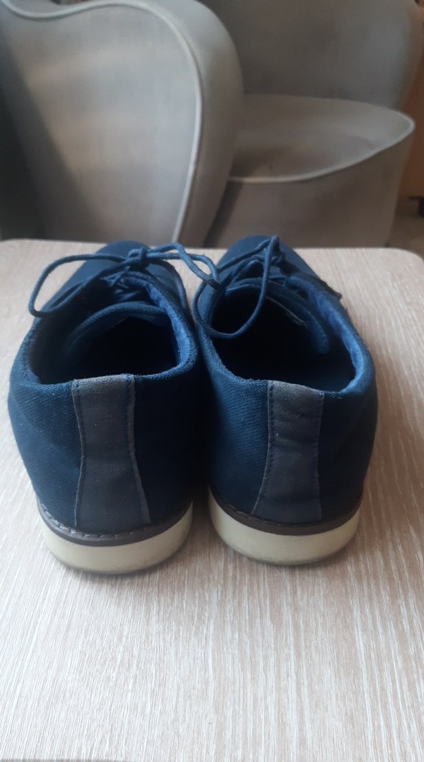 De facto Koyu Mavi  Minimalist Erkek Ayakkabı 42  numara - Görsel 4