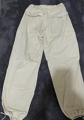 Pull and Bear Pull bear paraşüt pantolon bej