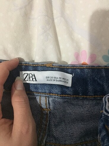 38 Beden lacivert Renk Zara kot şort