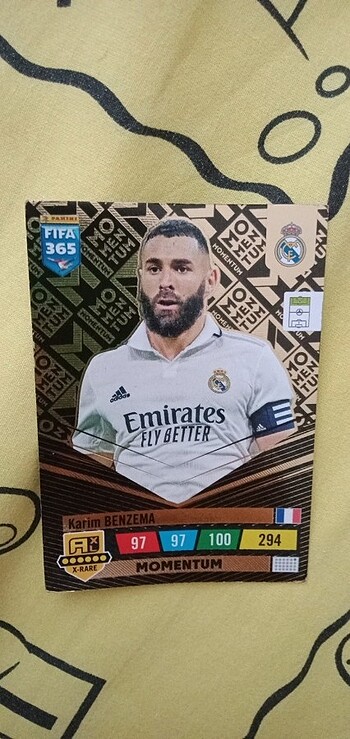  Momentum Benzema kart
