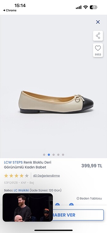 LC Waikiki Lc Waikiki kadın babet