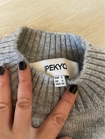 m Beden gri Renk Ipekyol kısa kollu kazak