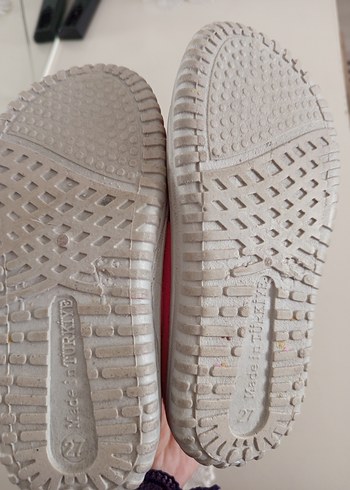 Pembe Kız Çocuk Sıcak Terlik Velcro Bantlı - Görsel 5