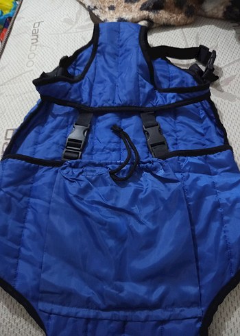 kanguru mavi renk çocuk taşıma - Görsel 4