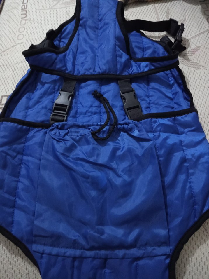 kanguru mavi renk çocuk taşıma - Görsel 3