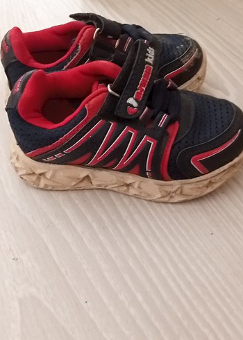 Diğer Erkek Çocuk Siyah Spor Ayakkabı Velcro