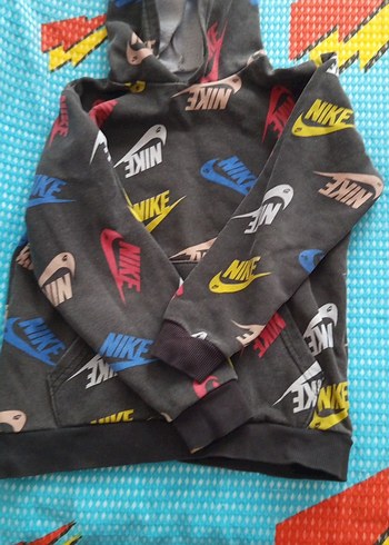 Erkek Çocuk Kapüşonlu Baskılı Sweatshirt - Görsel 4