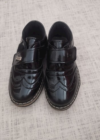 Siyah Erkek Çocuk Tokalı Kauçuk Ayakkabı - Görsel 3