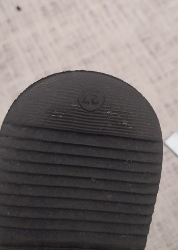 Siyah Erkek Çocuk Tokalı Kauçuk Ayakkabı - Görsel 4