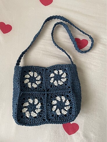 Zara Örgü motifli çanta