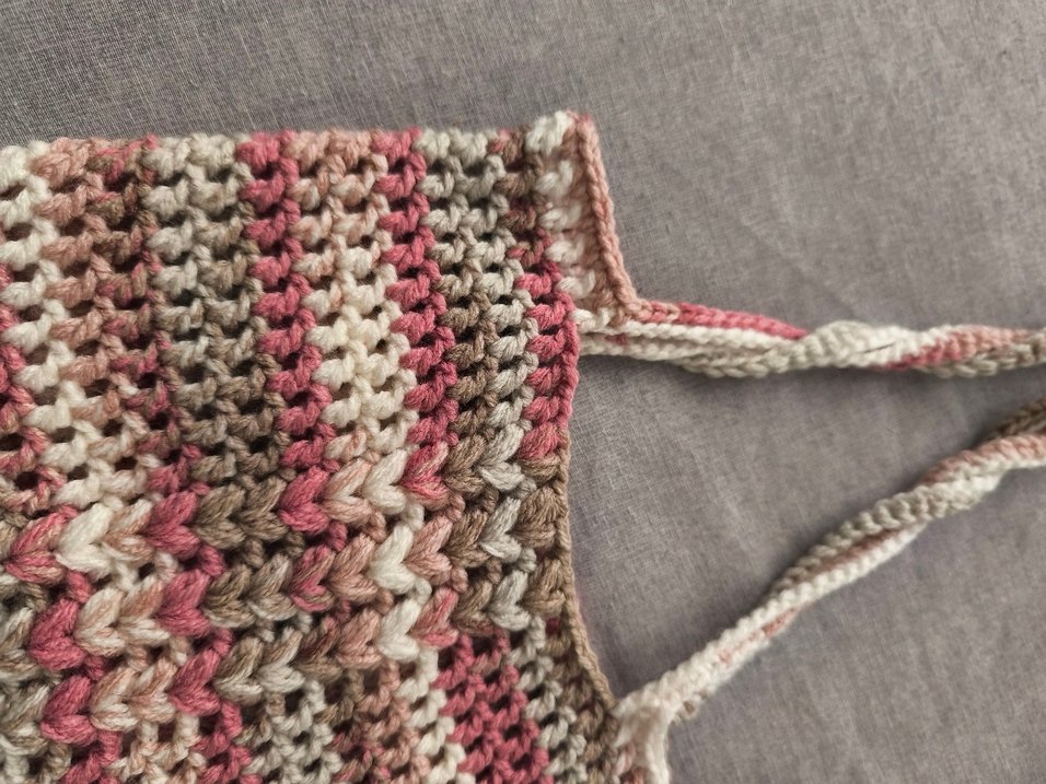 Bohem Çok Renkli Örgü Kadın Çanta - Görsel 4