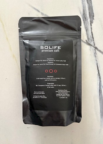 Solife Kolajenli Reishi Hazır Kahve 100g - Görsel 2