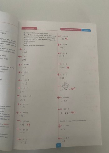 Antrenmanlarla Matematik 1