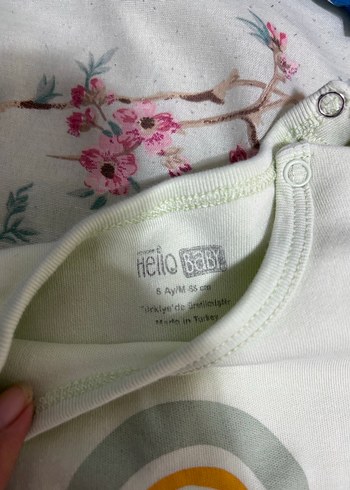 Bebek Kız Baskılı Renkli Takım - Görsel 2