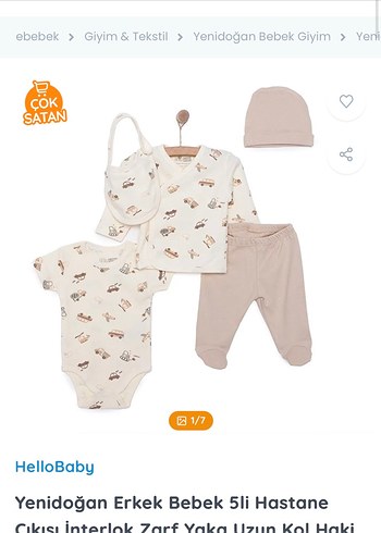 Bebek Erkek Hastane Çıkışı - Görsel 5