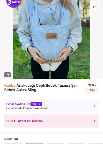 Kubbe Sling - Görsel 2