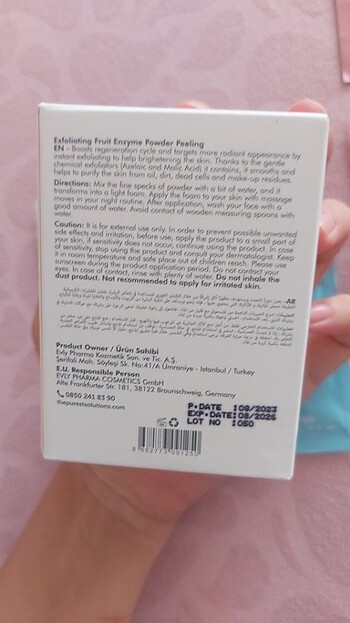 Diğer The purest solutions kırmızı peeling 