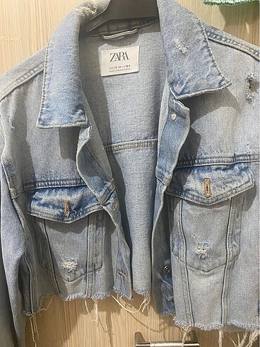 Zara zara kısa kot ceket