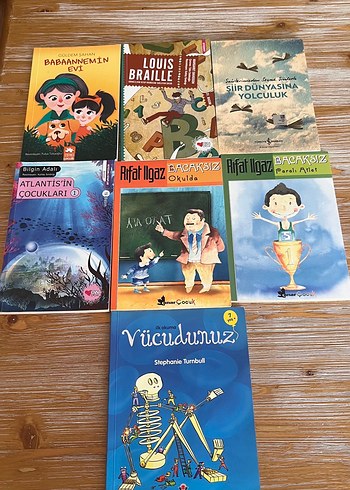 Çocuklar için Eğitici ve Eğlenceli Kitap Seti