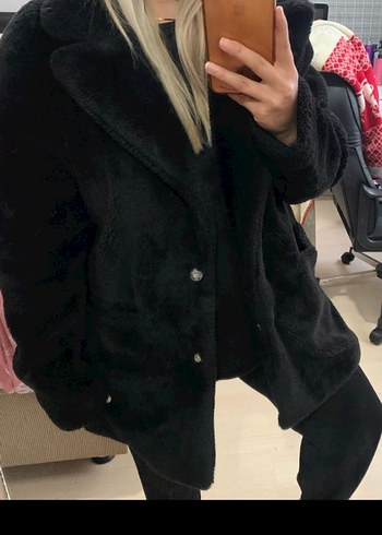 Zara Siyah Pelus Kaban