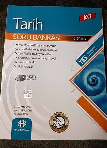AYT TARİH KONU ANLATIMLI SORU BANKASI.